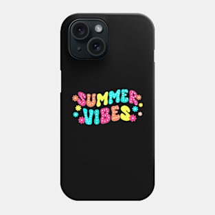 Summer Vibes Hello Summer Vacation Groovy Cruise Summer 2024 Phone Case