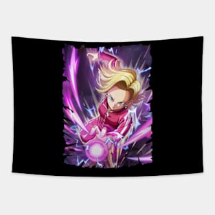 ANDROID 18 MERCH VTG Tapestry