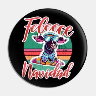 Feleece Navidad Christmas Pin