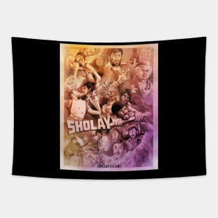 Sholay Artwork Tapestry