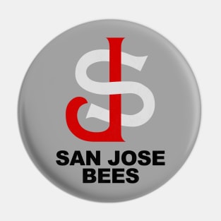 Defunct San Jose Bees Baseball Pin