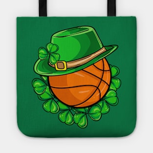 Basketball Irish St Patricks Day Tote