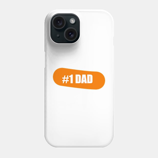Number one dad | #1 dad hat Phone Case by Toozidi T Shirts
