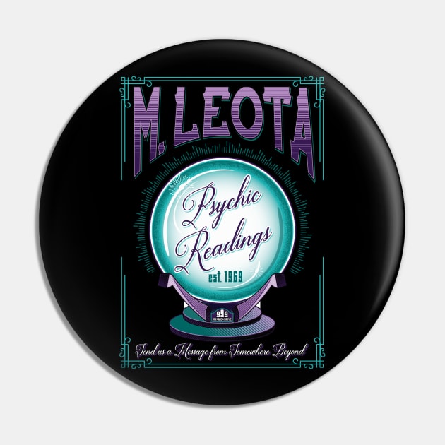 Leota Psychic Readings Pin by ResortMagicMerch