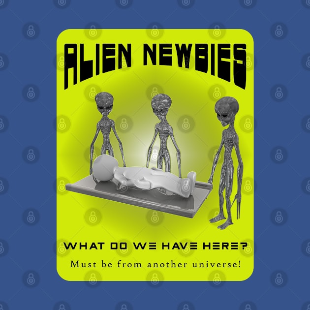 Alien Newbies - Yellow and Black by The Black Panther