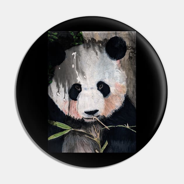 Panda Bear Pin by teenamarie23art