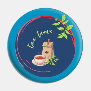 Tea Time Pin