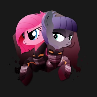 Warrior Pinkie Pie and Maud Pie T-Shirt