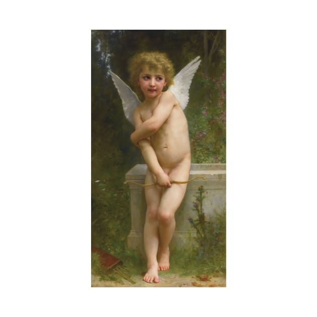 L'amour Pique by William-Adolphe Bouguereau by Classic Art Stall