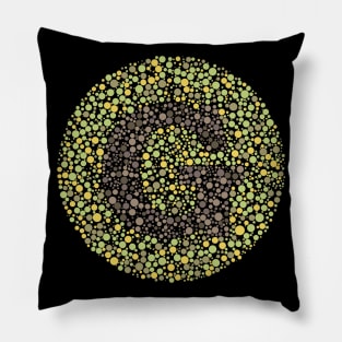 Letter G Ishihara Test Pillow