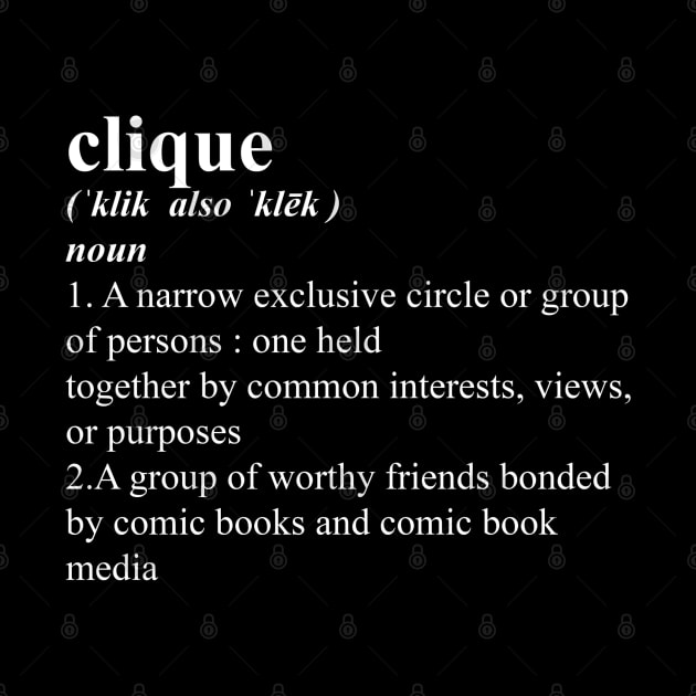 Define by ComicBook Clique