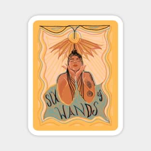 Six of Wands Tarot Magnet