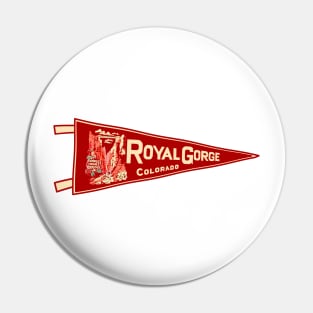 Royal Gorge Pennant Pin