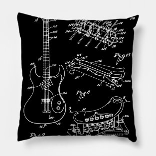 Bass Guitar Rock Band Music Musician Jazz Pillow