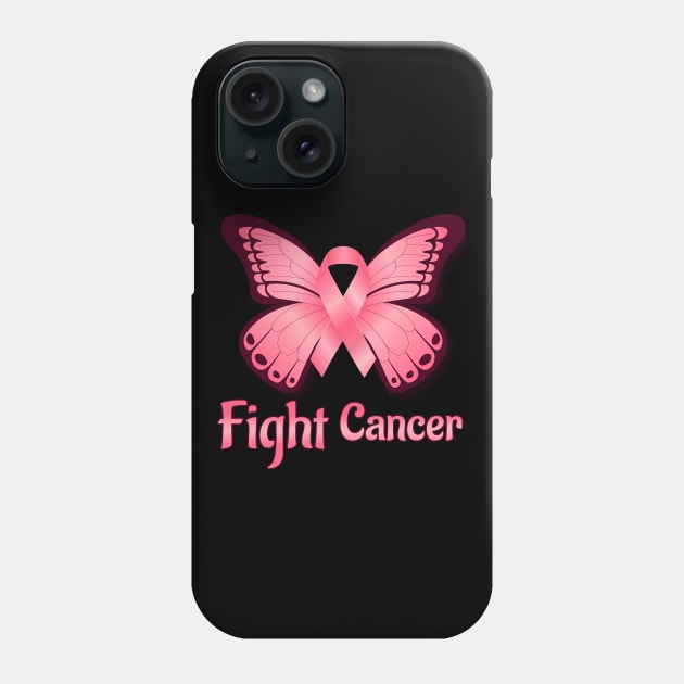 Fight cancer Phone Case by Kencur