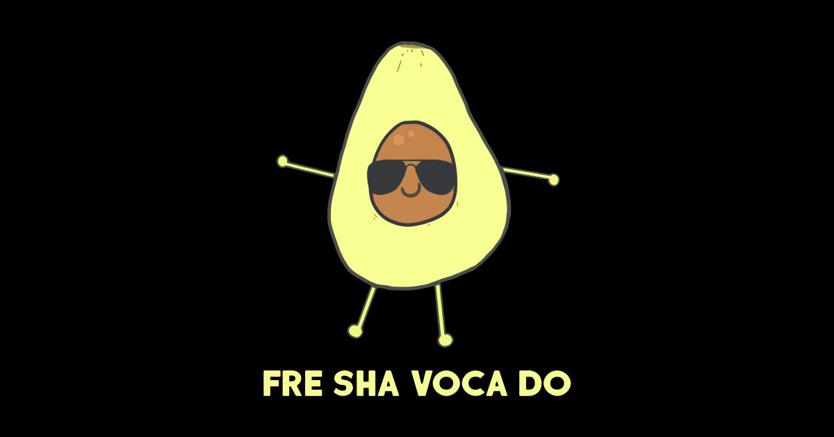 Fre Sha Voca Do - Fre Sha Voca Do Merch - Sticker | TeePublic