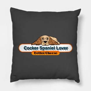 Cocker loveing Pillow