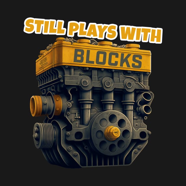 Still Plays With Blocks by JigglePeek