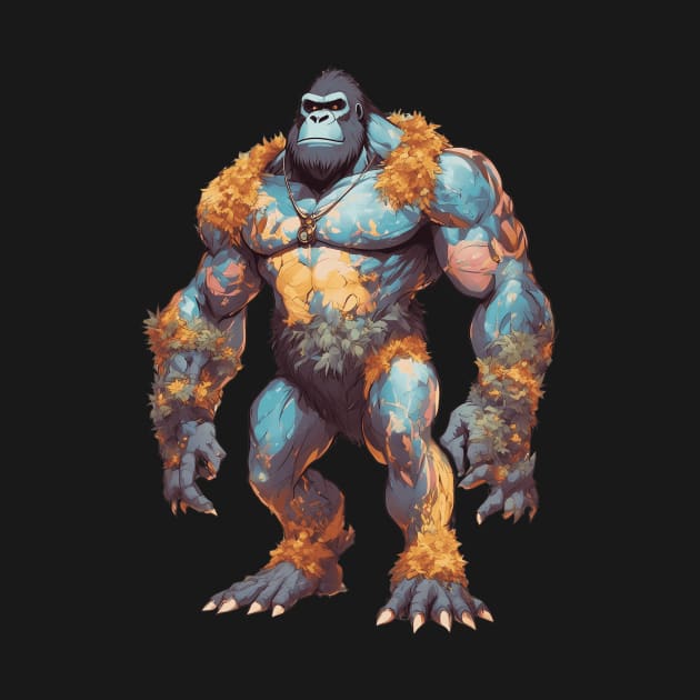 Ripped Gorilla by animegirlnft