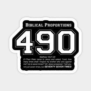 Biblical Proportions Magnet