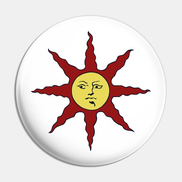 Knight Solaire Dark Souls Warriors of Sunlight Pin by TKL