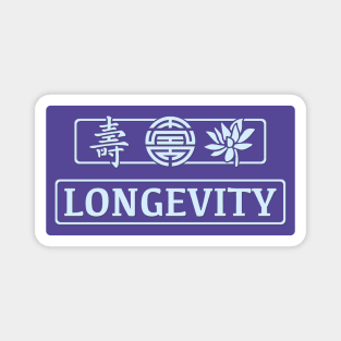 Longevity kanji image Magnet