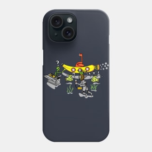 banana submarine Phone Case