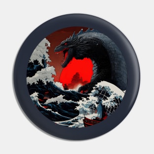 Kanagawa Monster Pin