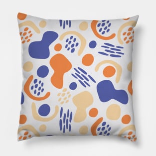 Summer shapes pattern III Pillow