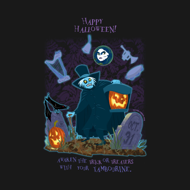Hatbox Ghost Halloween Fun Stuff Disney TShirt TeePublic