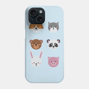 Cute Colorful Animals Phone Case