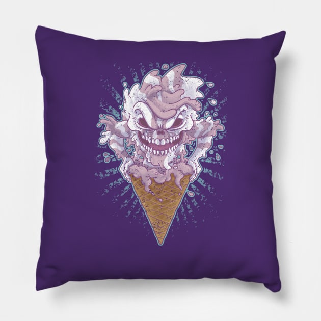 Monster Ice Cream Pillow by Andriu