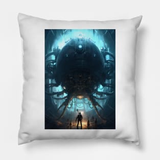 alien rebirth Pillow