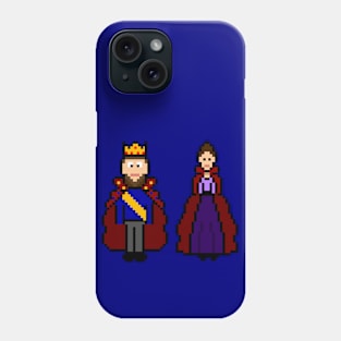 King and Queen - pixel art Phone Case