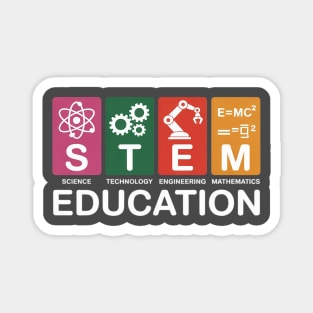 STEM Education Teacher School Teach Educated Steminist Magnet
