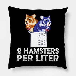 Two hamsters Per Liter Pillow