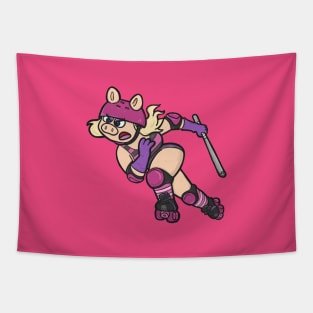 Derby Pig Tapestry