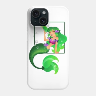 Green Mermaid Phone Case