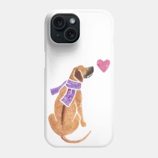 Watercolour Rhodesian Ridgeback Phone Case