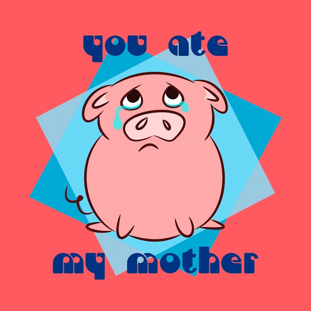 Sad piggy by Von Kowen