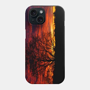 Sunset Tree Phone Case