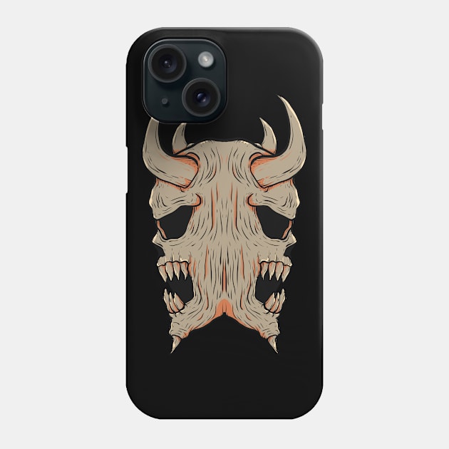 Skally 2 Face Phone Case by skally