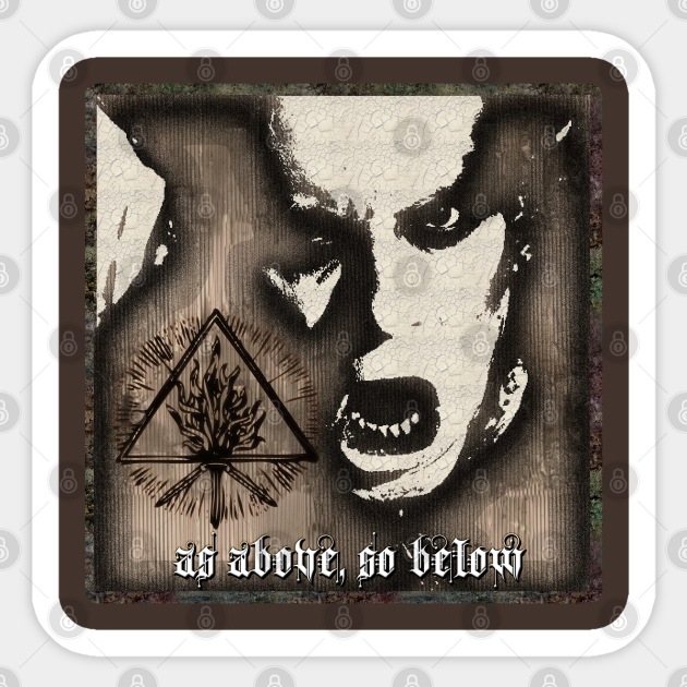 AS ABOVE SO BELOW - Behemoth - Sticker