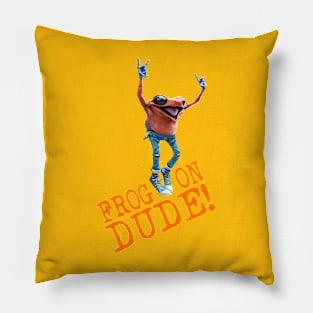 OG DUDE - Frog On Dude Pillow