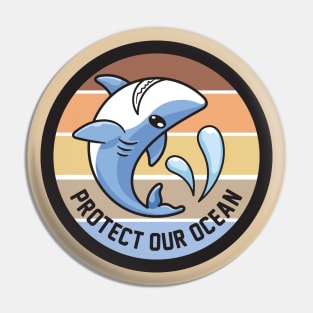 Protect Our Ocean Pin