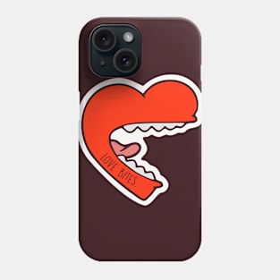 Love Bites | Heart with a Mouth Phone Case