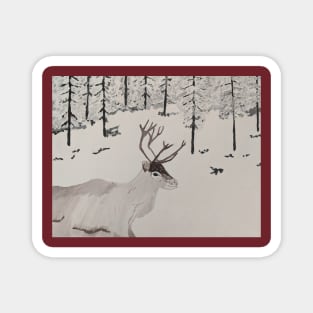 Reindeer Magnet