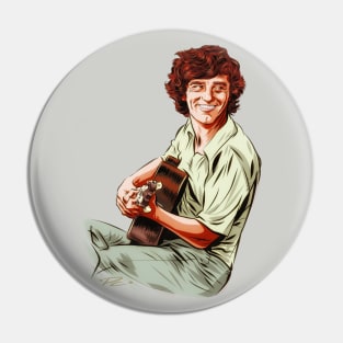 Mickey Newbury - An illustration by Paul Cemmick Pin