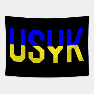 Oleksandr Usyk Boxing Tapestry