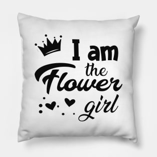 Flower - I am the flower girl Pillow